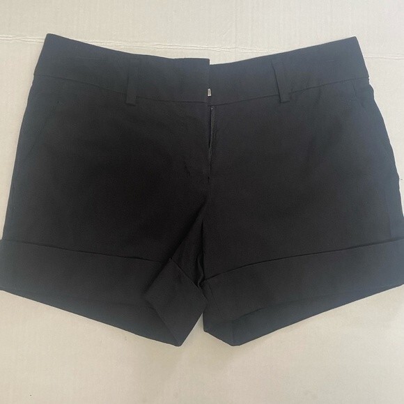 Aritzia Pants - ARITZIA BABATON Black Folded Hem Pocket Shorts Size 0